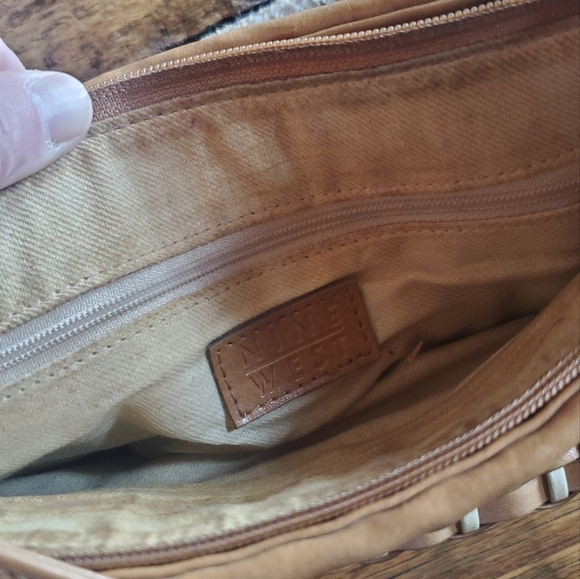 Nine West Basket Weave Shoulder Bag - Picture 6 of 8